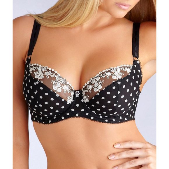 Paramour Other - Paramour Sweet Revenge Full Bust Bra In Polka Dot NWT